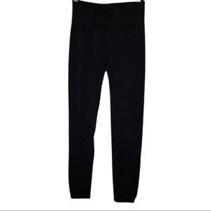 New Directions Missy leggings size small/medium fleece lined black